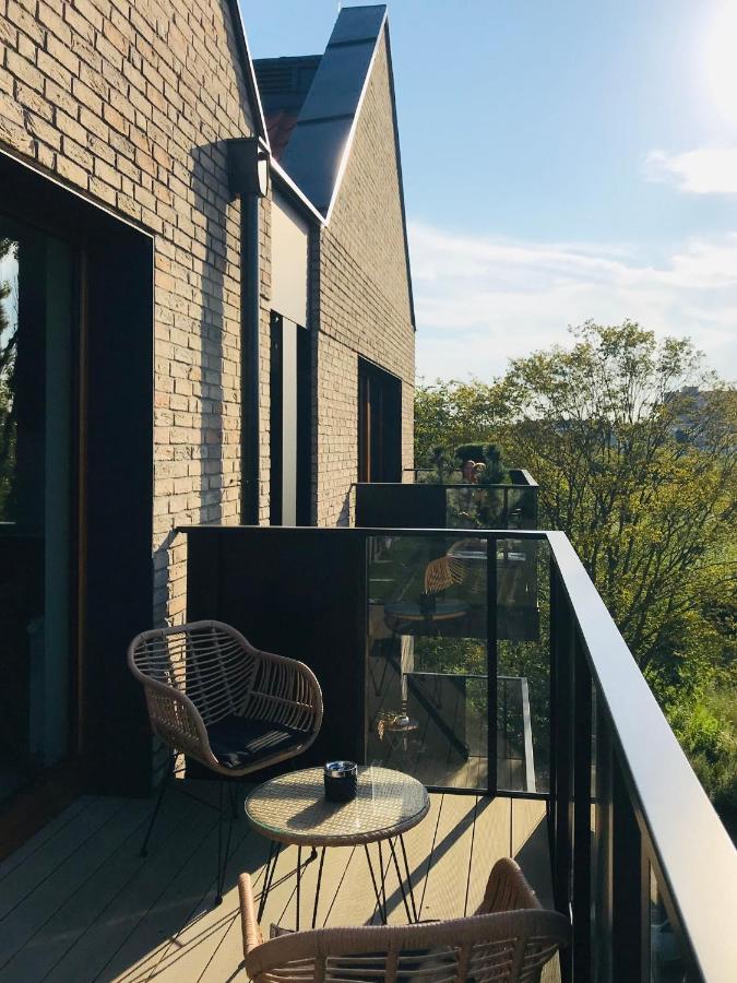 Baltic Riviera Apartments - Garden Sanctuary Retreat Gdansk Exterior foto